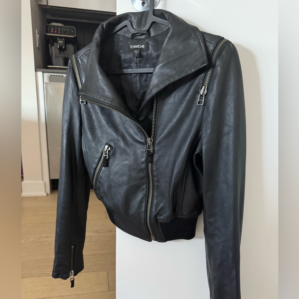 Bebe Leather Jacket